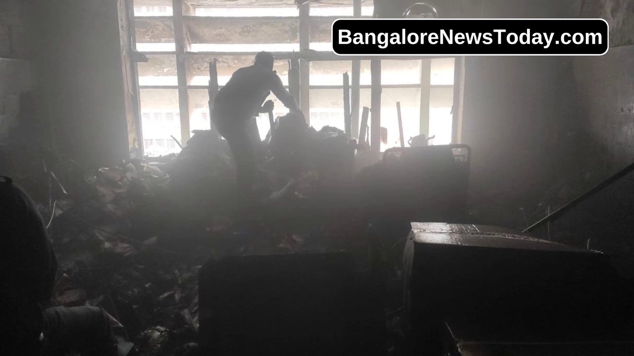 Fire broke out in the endoscopy room of AIIMS Delhi
