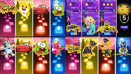Baby Shark Friends All Video Megamix. Oddbods Pogo  Sheriff Labrador  Bluey Bingo. Who ls Best?