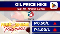 Big time oil price hike, epektibo ngayong araw