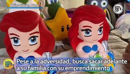 Pese a la adversidad, Ángel Eliud busca sacar adelante a su familia con su emprendimiento