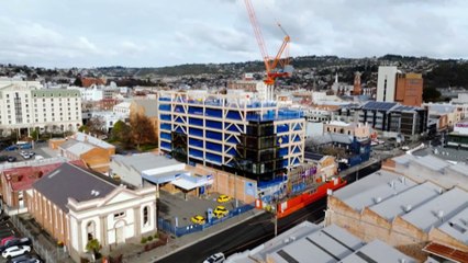 Tasmanian high-rise building designed using timber
