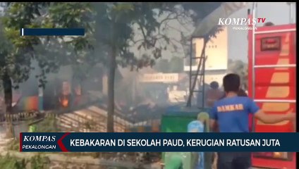 Kebakaran Hebat di Sekolah PAUD Pekalongan