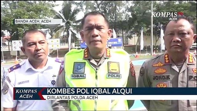Ditlantas Polda Aceh Luncurkan Lintasan Uji SIM Baru