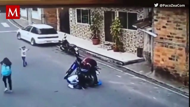 Menor sufre grave accidente en motocicleta en Ecuador: pierde su brazo