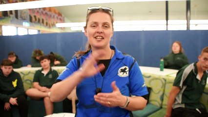 Signing Choir at Chatham High