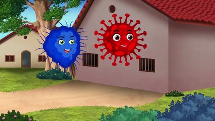कोरोना और बैक्टीरिया कहानी | Hindi Folk Kahani | Hindi Kahani | Moral Stories | Hindi Cartoon