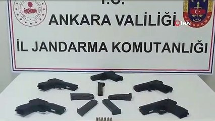Ankara'da yasa dışı silah satışı operasyonu