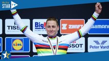 Mathieu van der Poel sur le toit du monde : le petit-fils de Poulidor célèbre sa victoire avec sa co