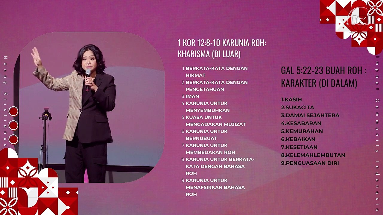 Buah Roh - Henny Kristianus #hennykristianus