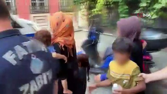 İstanbul'da zorla dilendirilen çocuklara yönelik denetim