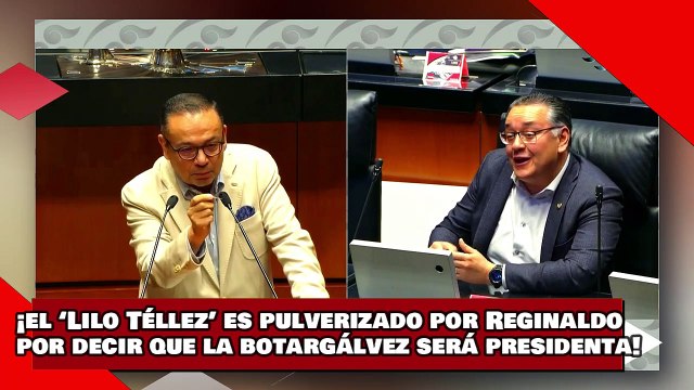 ¡VEAN! ¡el ‘Lilo Téllez’ es pulverizado por Reginaldo por decir que la BotarGálvez será presidenta!