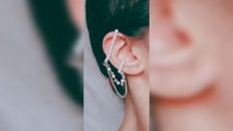 DIY non pierced Earrings|| how to make non pierced earrings ||handmade jewelry