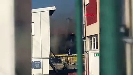 Fabrikada korkutan patlama!