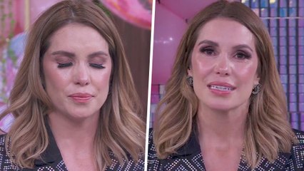 Andrea Escalona vive conmovedor momento en su cumpleaños por un mensaje que le recordó a su mamá