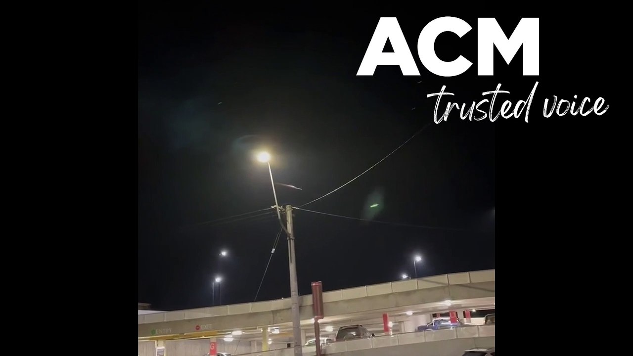 Russian rocket over Warrnambool - August 8, 202...