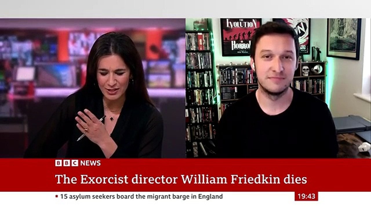 The Exorcist director, William Friedkin, dies aged 87 – BBC News