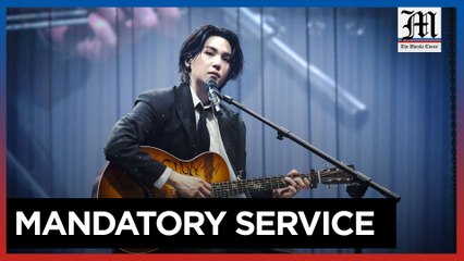 K-pop star Suga is 3rd BTS member to enlist in military