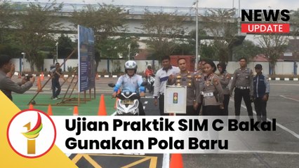 Instruksi Korlantas Polri, Ujian Praktik SIM C Di Pekanbaru Bakal Gunakan Pola Baru