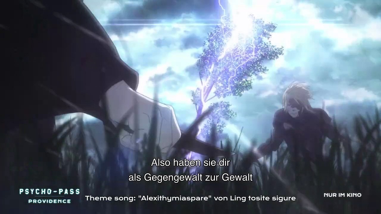 Psycho-pass: providence trailer omdu