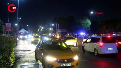 Taksiciler İstanbul’da eylem yaptı Yüzde 100 zam istiyorlar!