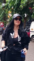 Hardik Pandya With His wife Natasha Spotted Outside Gym In Bandra