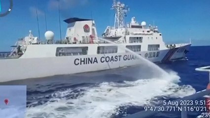 [뉴스큐] 美, 필리핀에 물대포 쏜 中에 경고...필리핀과 '상호 방위 조약'까지 꺼내 / YTN