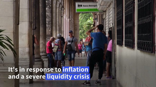 Cubans react to new measures to limit cash transactions