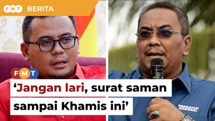 ‘Jangan lari, surat saman sampai Khamis ini’, Amirudin beritahu Sanusi