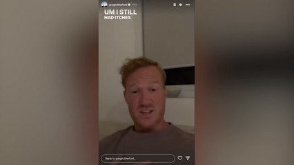 Greg Rutherford shares update with fans after hospital dash