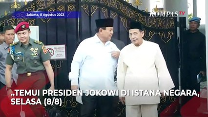[FULL] Pernyataan Prabowo Usai Temui Jokowi di Istana Bersama Habib Luthfi