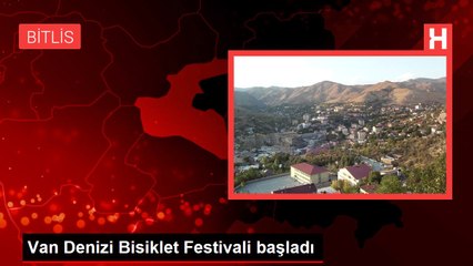 Van Denizi Bisiklet Festivali başladı