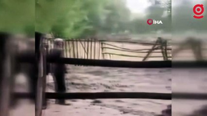 Kırgızistan’da sel: 92 ev sular altında kaldı