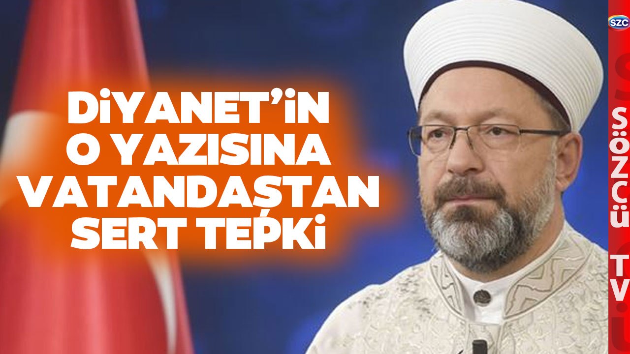 Diyanet'ten Vatandaşa Dalga Geçer Gibi Öneri! Vatandaş Sert Tepki Gösterdi