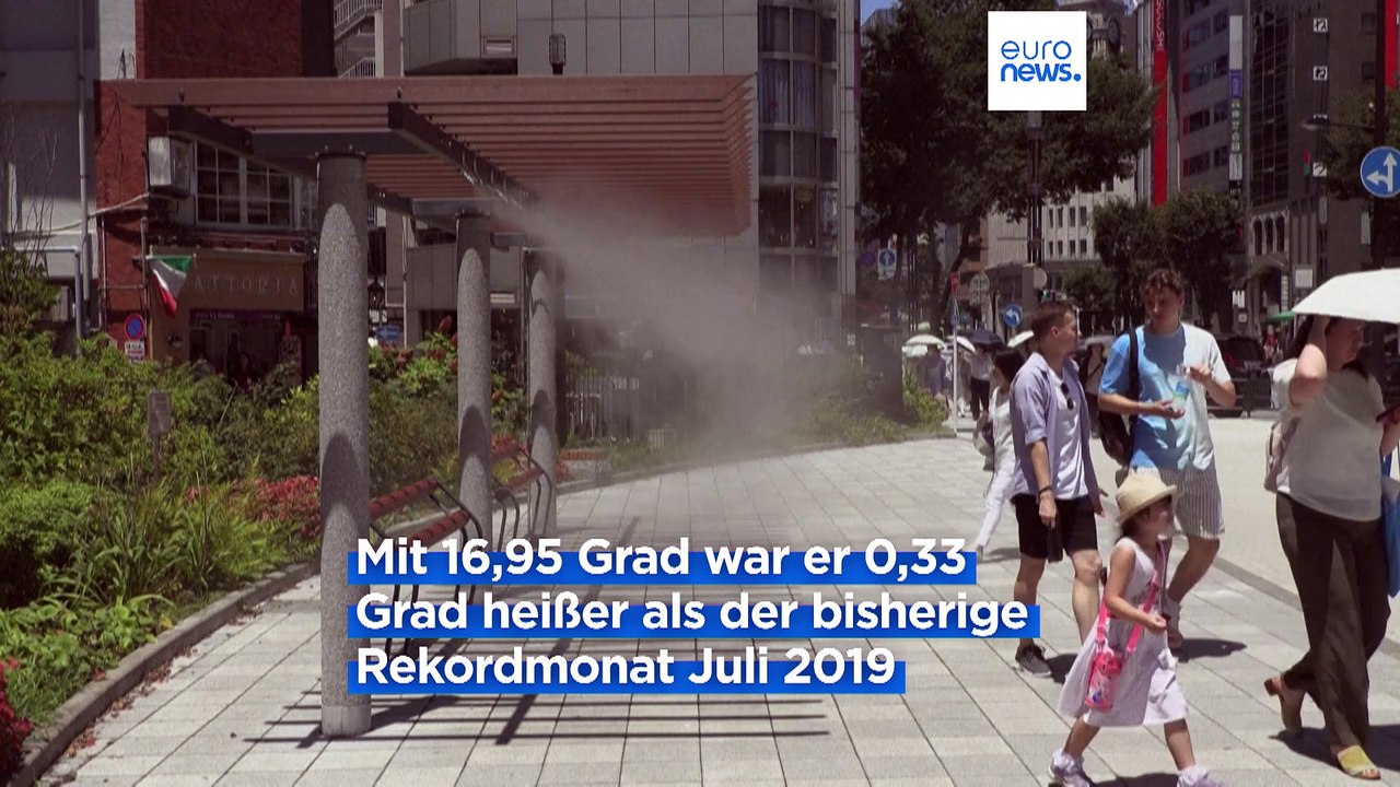 Copernicus: globale Durchschnittstemperatur für Juli 2023 auf Höchststand