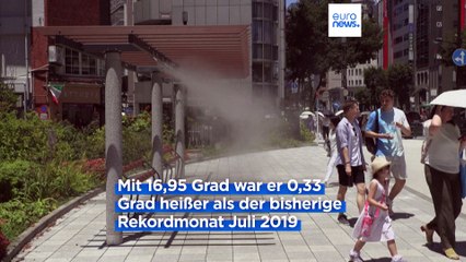 Copernicus: globale Durchschnittstemperatur für Juli 2023 auf Höchststand