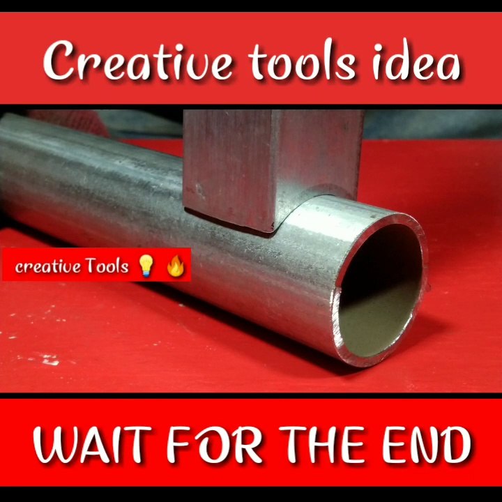 HOW TO WELD A RECTANGULAR PIPE WITH A ROUND PIPE