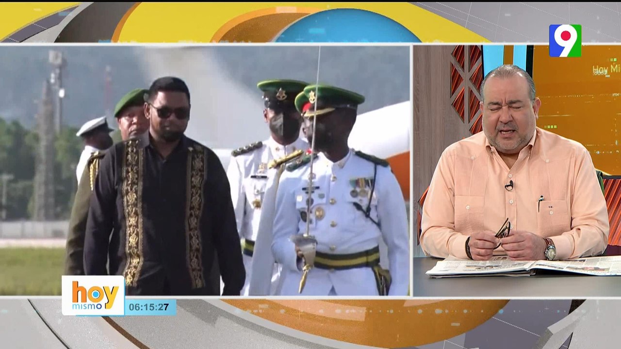 Presidente de Guyana Mohamed Irfaan Ali visita Rep. Dom. | Hoy Mismo