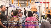Hadiri ASEAN Day ke-56, Jokowi dan Dubes Negara ASEAN Gunakan MRT