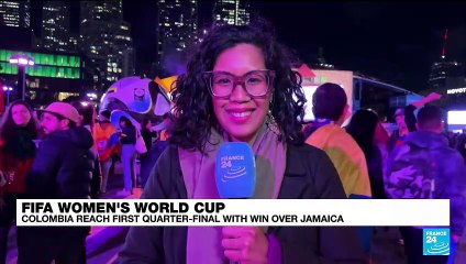 Usme leads Colombia to a 1-0 win over Jamaica and a spot in the Women's World Cup quarterfinals