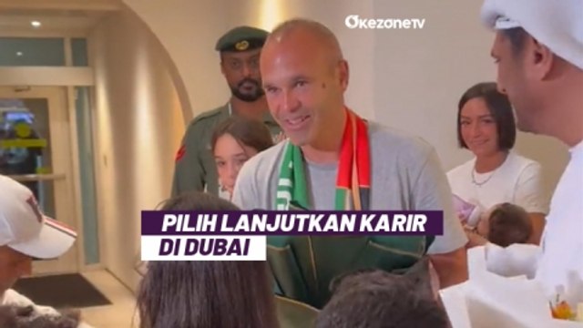 Batal Ngekor Lionel Messi ke Inter Miami, Andres Iniesta Pilih Main di Klub Uni Emirat Arab