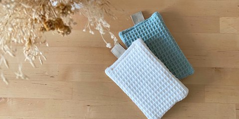 Coudre une éponge lavable et zéro déchet