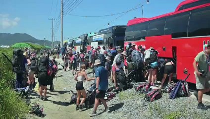 Taifun "Khanun" im Anmarsch: Südkorea evakuiert 36.000 Pfadfinder