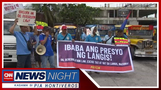 Mga tsuper umaaray sa ₱4 na taas-presyo ng diesel