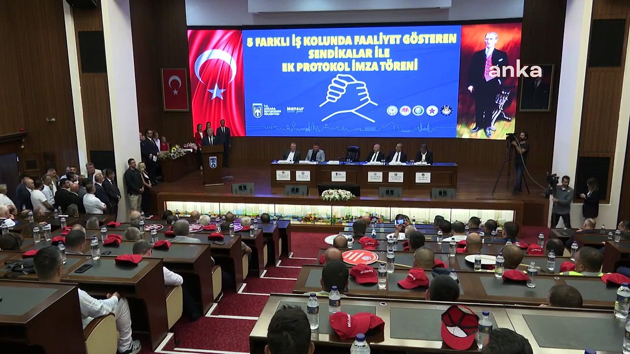 Ankara Büyükşehir Belediyesi personeline yüzde 68'e varan ek zam