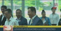 Presidente de Bolivia arriba a Brasil para Cumbre de la Amazonía