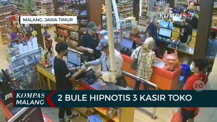 Viral di Malang! Aksi 2 Bule Hipnotis Kasir di 3 Toko