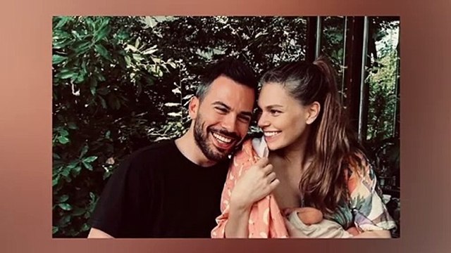 Bebeğini paylaşan çiçeği burnunda anne Aslı Enver'den güldüren sözler: Saçlarım şekil, önümden çekil