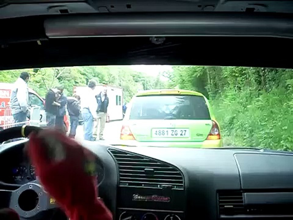 Course de cote hebecrevon 2009 Anthony cosson bmw m3 g r n caméra embarquée 3ème