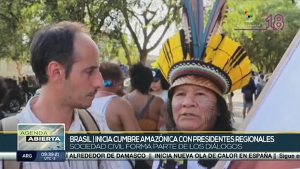 La sociedad civil participará en la Cumbre Amazónica