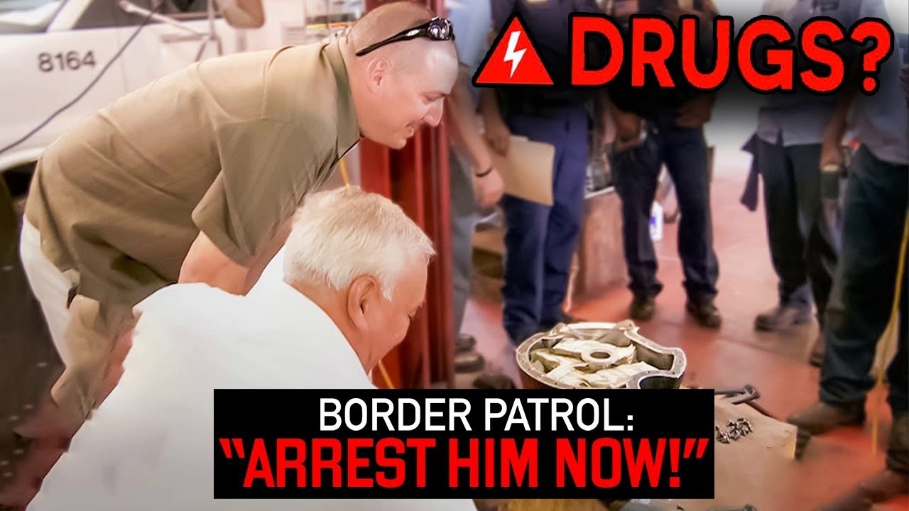 CRAZY Cash Bust By Border Patrol Police!